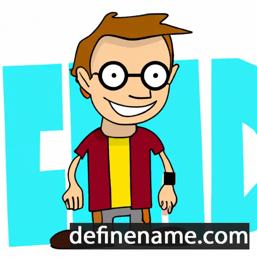 cartoon of the name Erlend