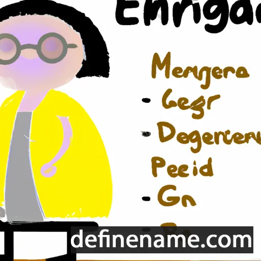 cartoon of the name Ermenegilda