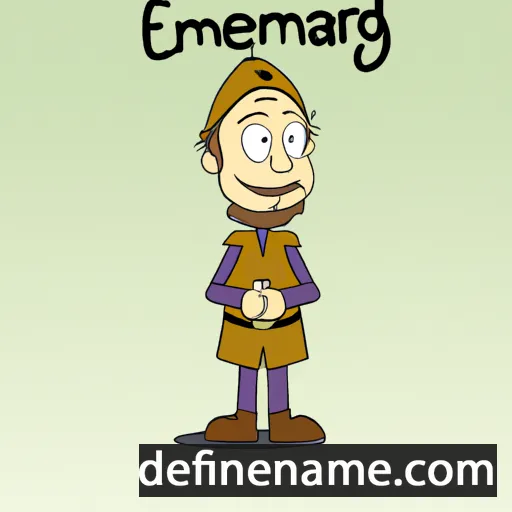 cartoon of the name Ermengard