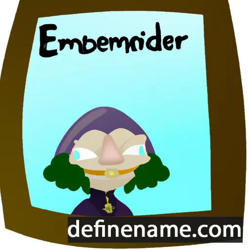 cartoon of the name Ermengarde