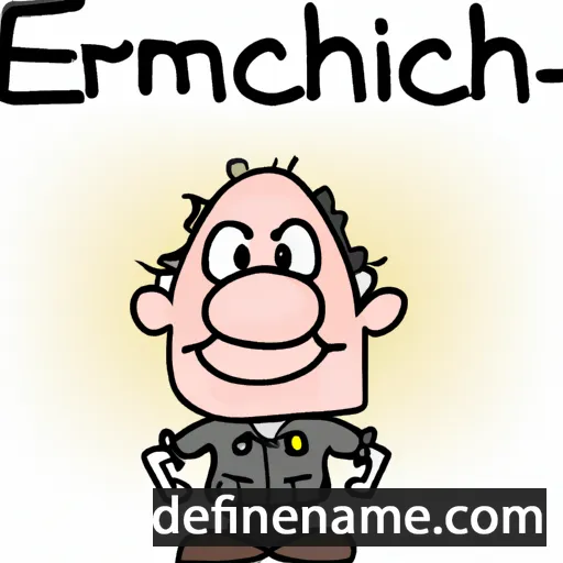 cartoon of the name Ermenrich