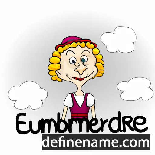 cartoon of the name Ermentrude