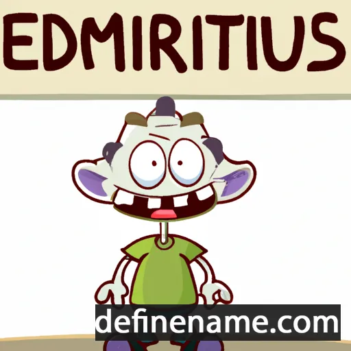 cartoon of the name Ermentrudis