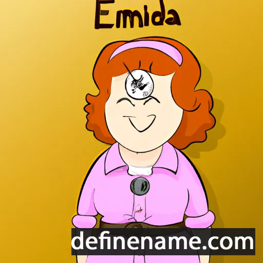 cartoon of the name Erminlinda