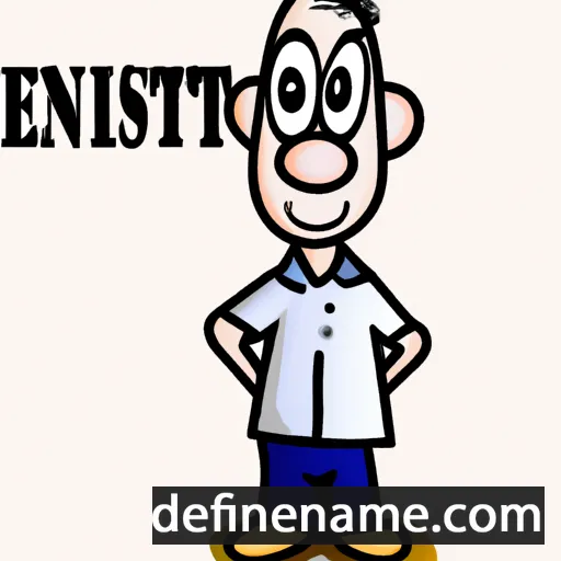 Ernust cartoon