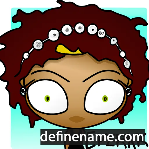 Erykah cartoon