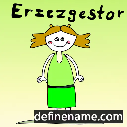 Erzsébet cartoon