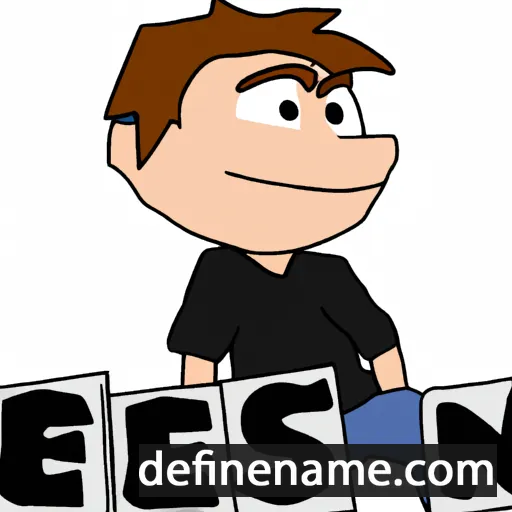 Esben cartoon