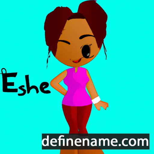 Eshe cartoon