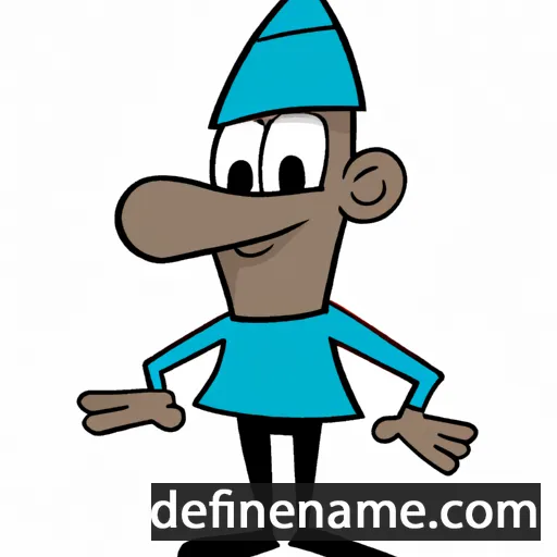 cartoon of the name Esmaeel