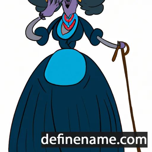 cartoon of the name Esmaralda