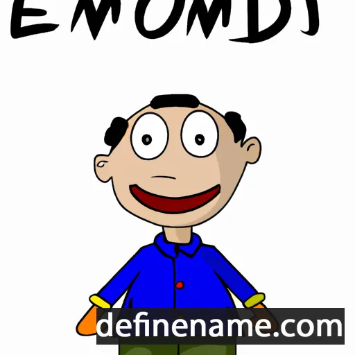 cartoon of the name Esmond