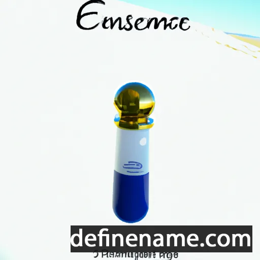 cartoon of the name Essence