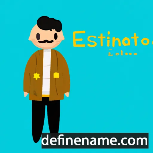 cartoon of the name Estanislao