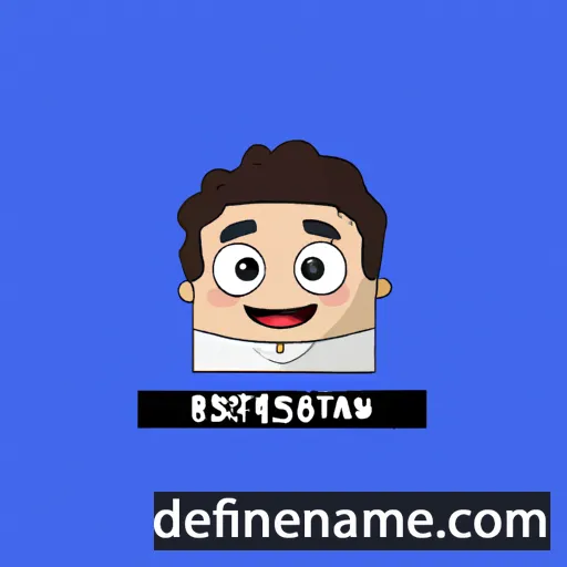 cartoon of the name Esteban