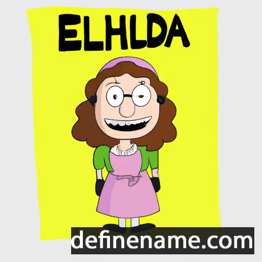 Ethelinda cartoon