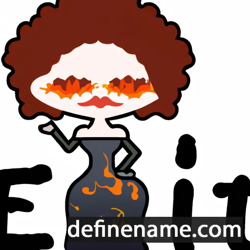 cartoon of the name Etna