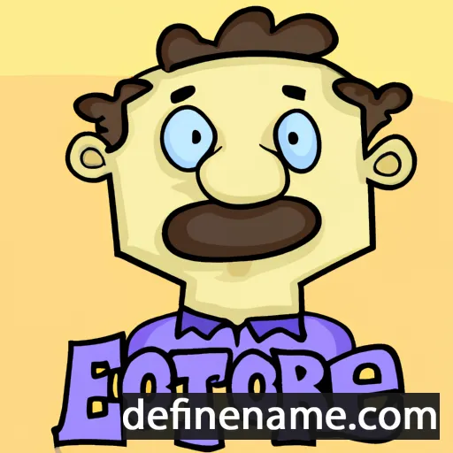 cartoon of the name Ettore