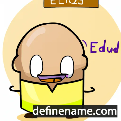 cartoon of the name Euclid