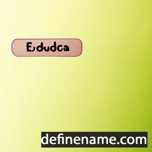 cartoon of the name Eudokia