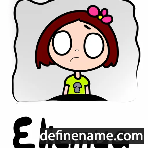 cartoon of the name Eufémia