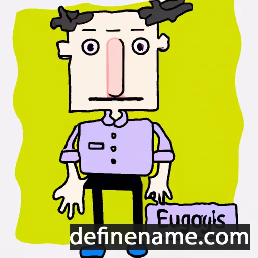 Eugeniusz cartoon