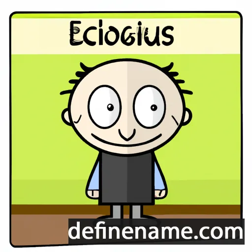 cartoon of the name Eulogius