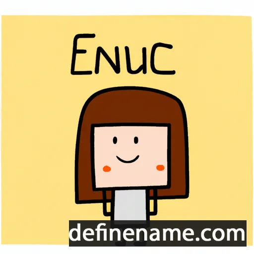 cartoon of the name Eunice