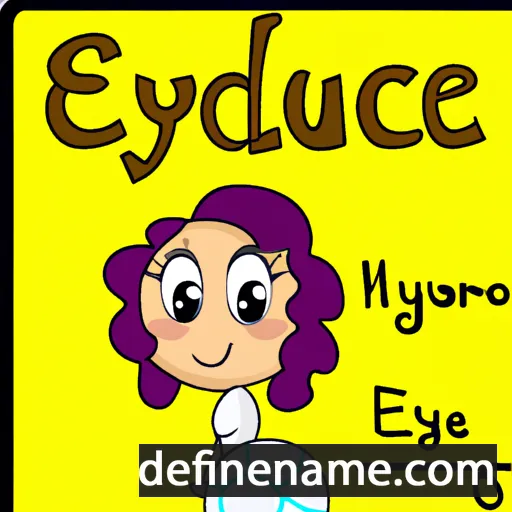 cartoon of the name Eurydice