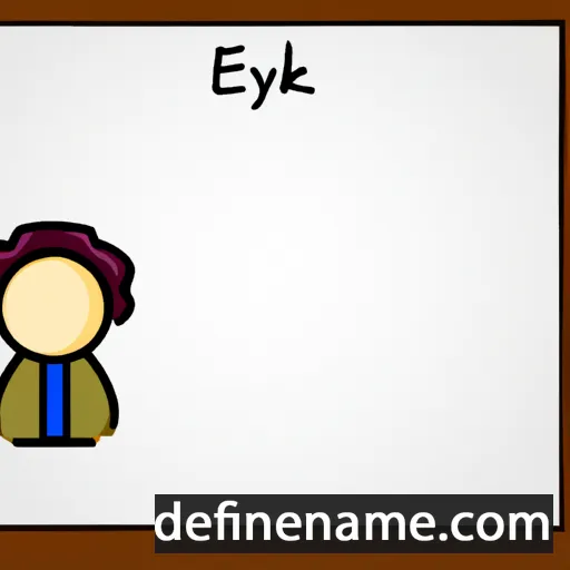 cartoon of the name Eurydike