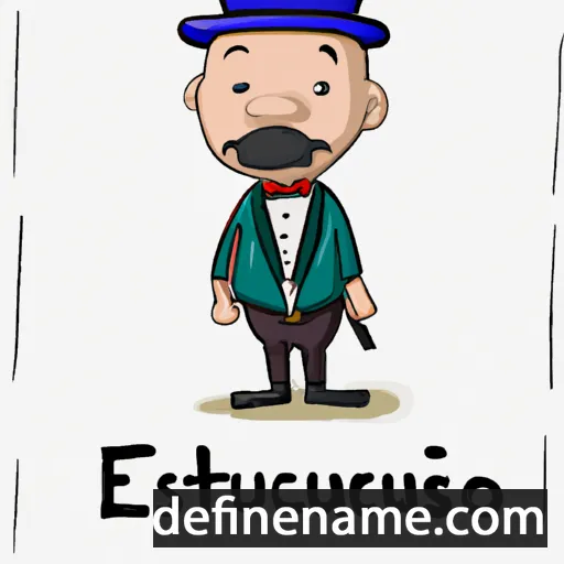 cartoon of the name Eustachio