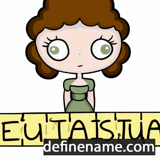 Eustacia cartoon