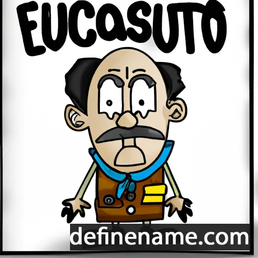 cartoon of the name Eustaquio