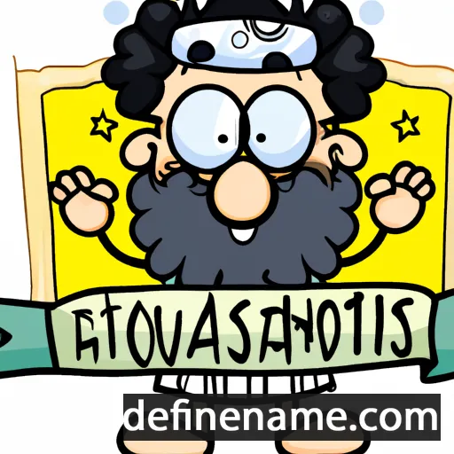 cartoon of the name Eustathios