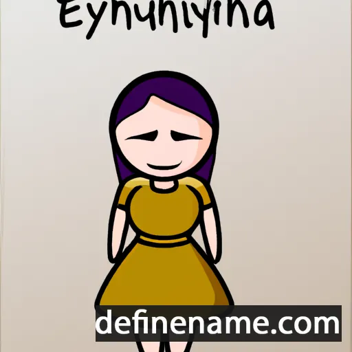 cartoon of the name Euthymia