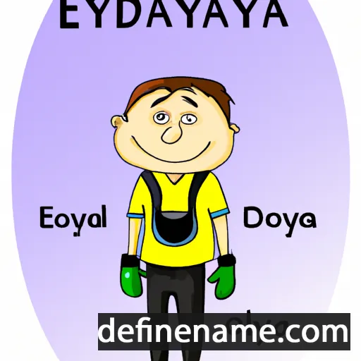 cartoon of the name Evdokiya