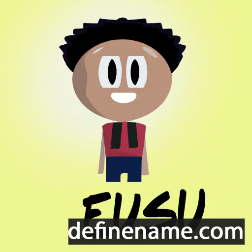 cartoon of the name Ésaü