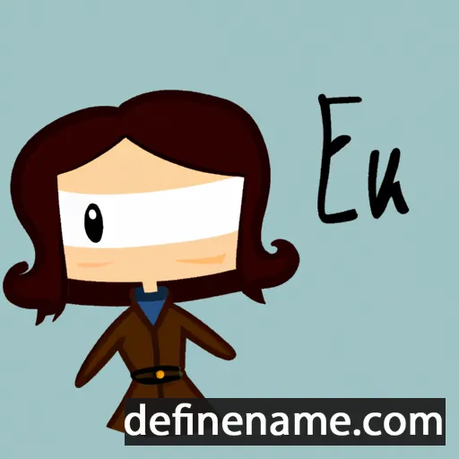 cartoon of the name Éska