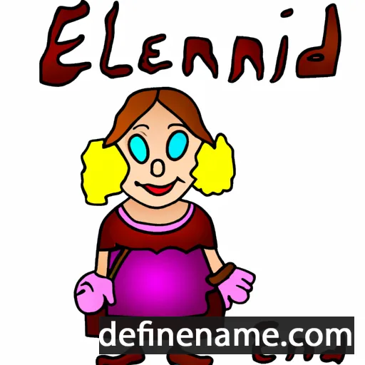 Ernelinde cartoon