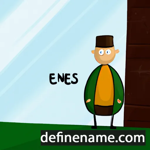 cartoon of the name Ernes