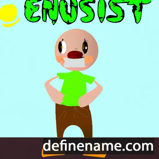 Ernestinu cartoon