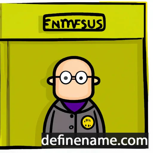 cartoon of the name Ernestus