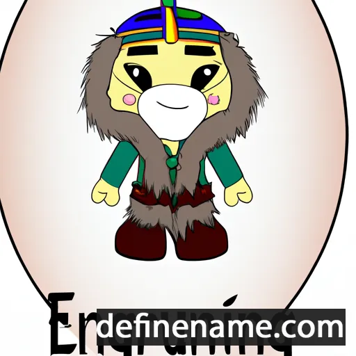 Erninnguaq cartoon