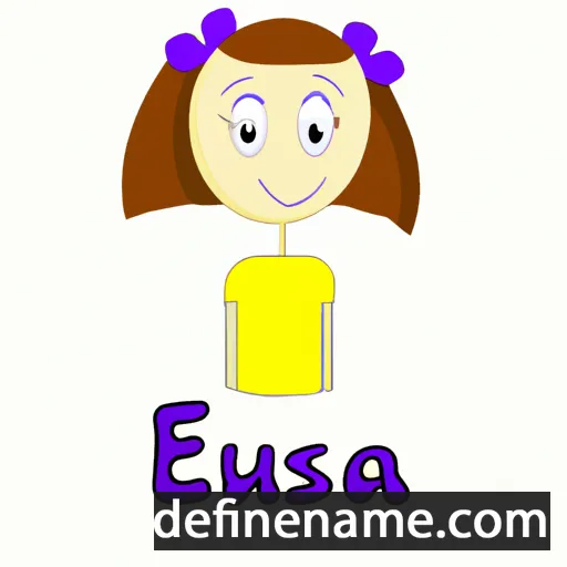 cartoon of the name Ernuša