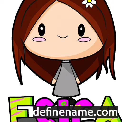 cartoon of the name Errica