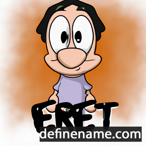 cartoon of the name Ertie