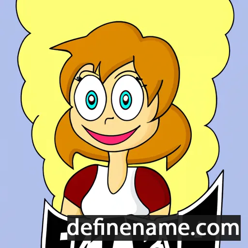 cartoon of the name Ertta