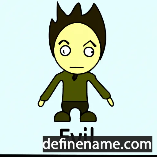 cartoon of the name Ervil