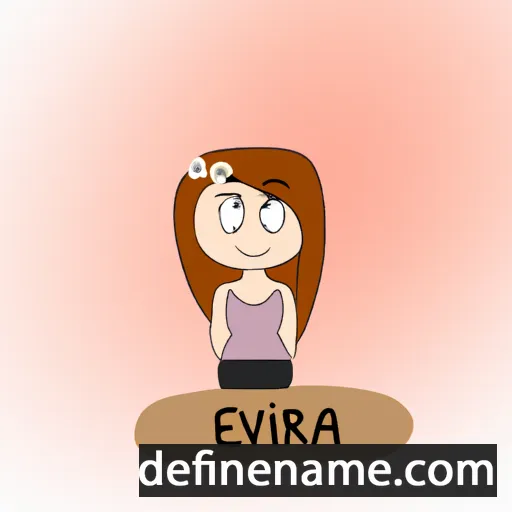 cartoon of the name Ervira