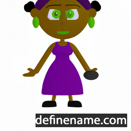 cartoon of the name Eryana